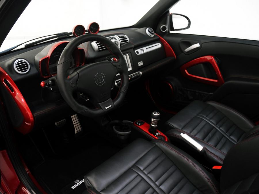 Интерьер Smart ForTwo Ultimate 120 by Brabus 2012 года  (фото 8 из 13)